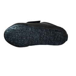 Zapato deportivo Gioseppo 41801 negro con pelo.