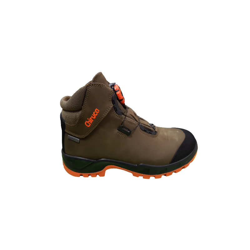 Bota de Caza Chiruca Alano Force Boa Hi Vis piso Vibram.