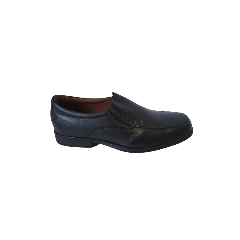 Zapato de tacón Baerchi 3736 negro de elásticos.