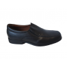 Zapato de tacón Baerchi 3736 negro de elásticos.