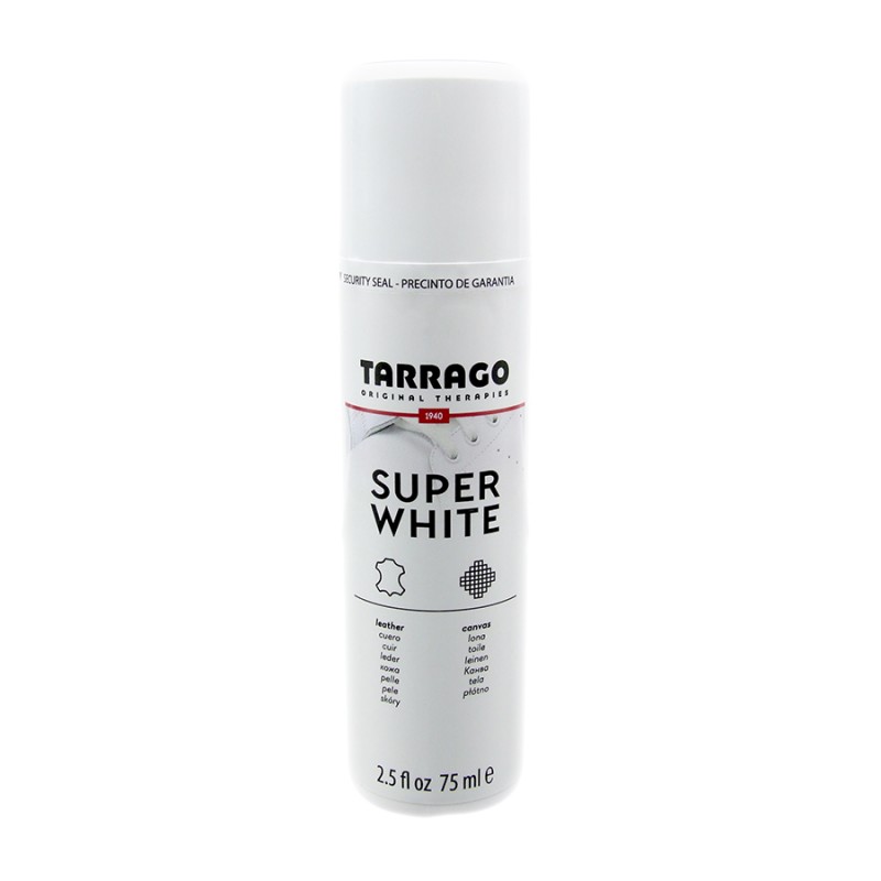 Crema líquida Blanqueadora Tarrago Super White con esponja.