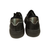Zapato deportivo Roal Plumaflex 3800 negro con cordones elásticos.