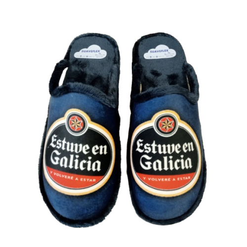 Zapatilla descalza Suaveflex Bruma 200 "Estuve en Galicia y volveré a estar".