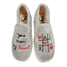 Zapatilla cerrada Javer 28-35 "You won my heart" Especial Parquet.