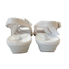 Sandalia Suave by Leyland 3004 beig ancho especial.