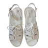 Sandalia Suave by Leyland 3004 beig ancho especial.