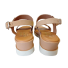 Sandalia de cuña Studio Scarpe SF-153754 Nuez.