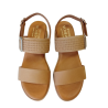 Sandalia de cuña Studio Scarpe SF-153754 Nuez.