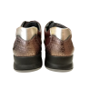 Zapato deportivo Suave 3204 en burdeos con cordones.