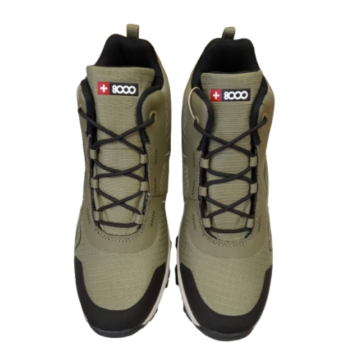Bota +8000 Tobin verde con Skintex.