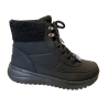 Bota Skechers 144756 negra 100% Waterproof.