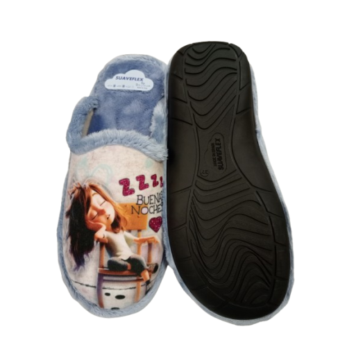 Zapatilla descalza Suaveflex by Bruma 200 " Y Colorín Colorado, este día ha terminado".