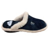 Zapatilla descalza Suaveflex by Bruma 200 azul con Ribete .