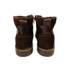 Bota Innova 770 marrón con cierre cremallera y cordones.