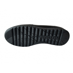 Zapato Deportivo Pitillos 2985 negro cordones elásticos.