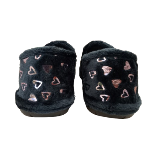 Zapatilla cerrada Suaveflex by Bruma 250 azul Corazones.
