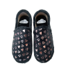 Zapatilla cerrada Suaveflex by Bruma 250 azul Corazones.