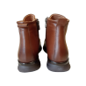 Bota 48 Horas 521001/11 marrón con cordones elásticos.