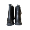 Bota 48 Horas 521004/01 negra con metal lateral.