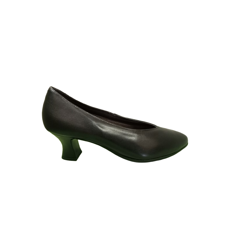 Zapato de tacón Pitillos 10854 negro corte salón.