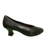 Zapato de tacón Pitillos 10854 negro corte salón.