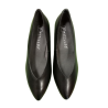 Zapato de tacón Pitillos 10854 negro corte salón.