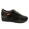 Zapato de cuña 48 Horas 521107 cierre cremallera.