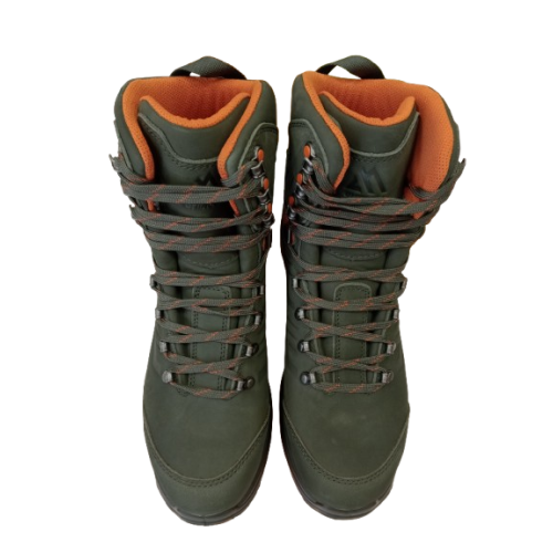 Bota Montaña Chiruca Cypress 01 verde/naranja con Goretex.