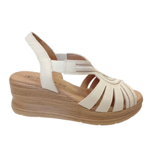 Sandalia de cuña Pitillos...