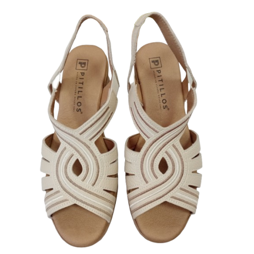 Sandalia de cuña Pitillos 11053 extra ligera.