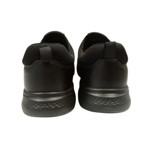 Deportivo negro Baerchi 1023 cordones elásticos.