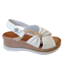 Sandalia de cuña 48 Horas 612406/30 cierre velcro.