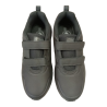 Deportivo de velcro J´hayber Castro gris.