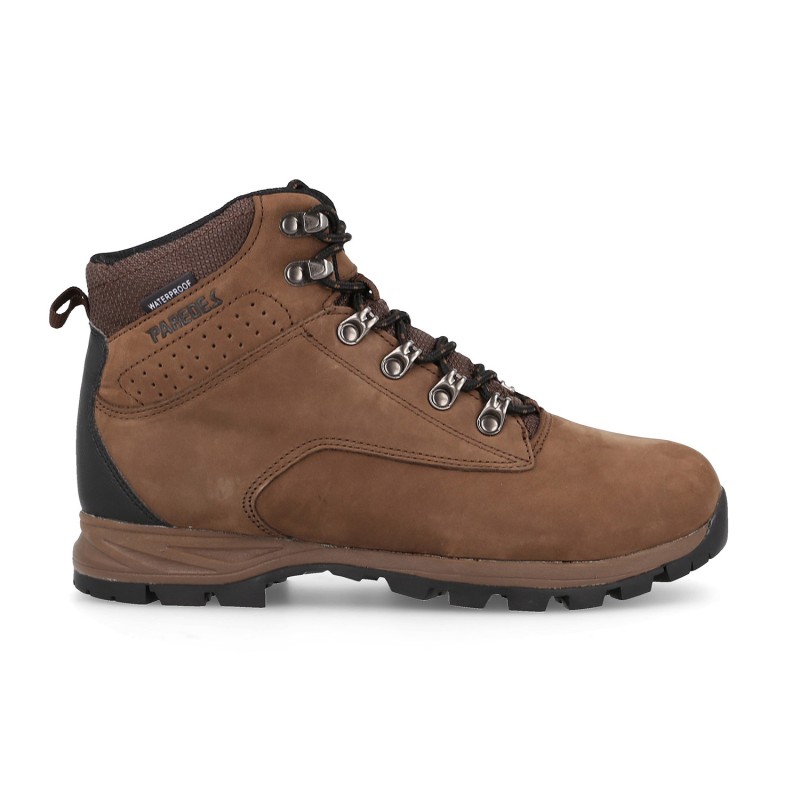 Bota montaña Paredes Gelada marrón con waterproof.