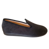 Zapatilla cerrada Javer 309 marrón horma ancha.