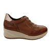 Zapato de cuña Fluchos Novax F2545 cordones elásticos.