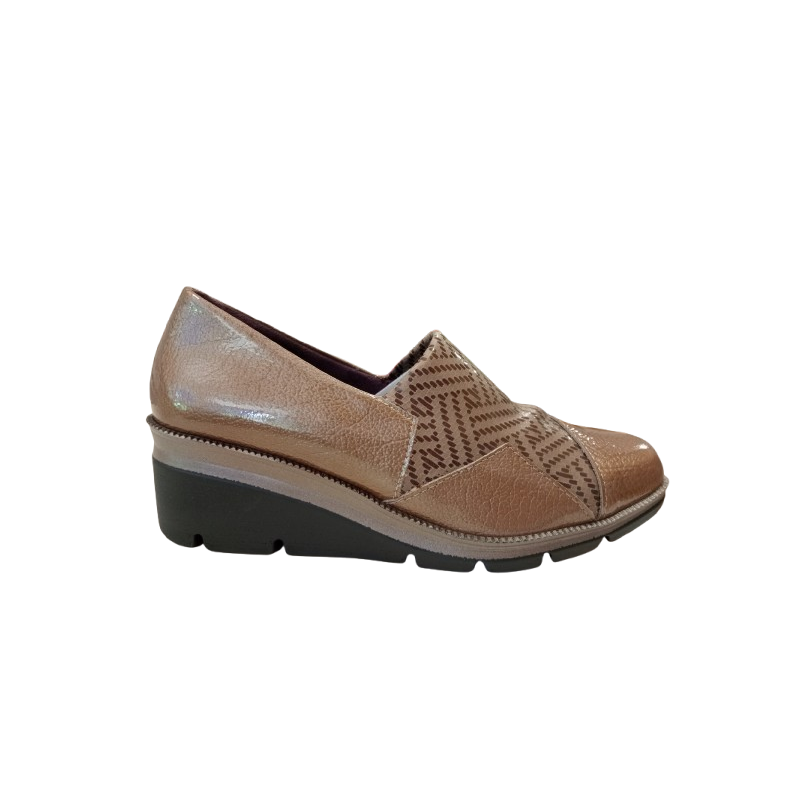 Zapato de cuña Pitillos 11531 con elástico.