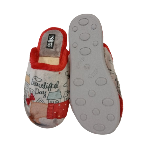 Zapatilla descalza Javer 30-505 perro.