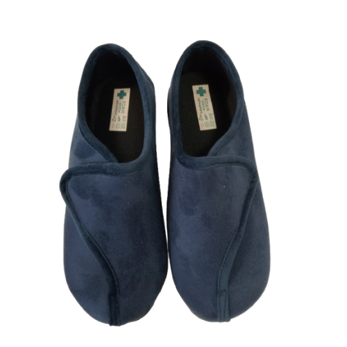 Zapatilla ancho especial Campello 5205 cierre velcro.