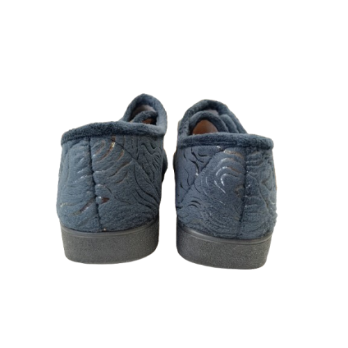 Zapatilla cerrada A. Campello 5583 azul ancho especial.