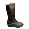 Bota alta 48 Horas 625304/01 negra con elástico.