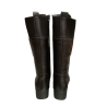 Bota alta 48 Horas 625304/01 negra con elástico.