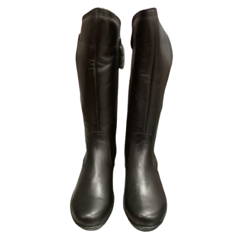 Bota alta 48 Horas 625304/01 negra con elástico.