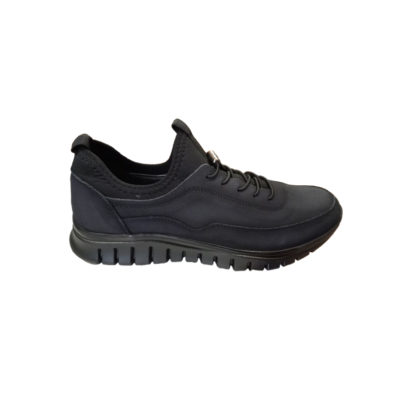 Zapato deportivo 48 Horas 621302/29 azul cordones elásticos.