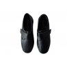 Zapato Alfonso negro de licra y velcro.
