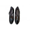 Zapato tacón Pitillos 5285 negro con pulsera.